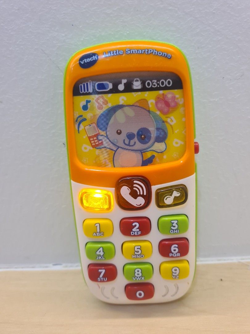 Vtech Little Smart Phone, Babies & Kids, Infant Playtime on Carousell