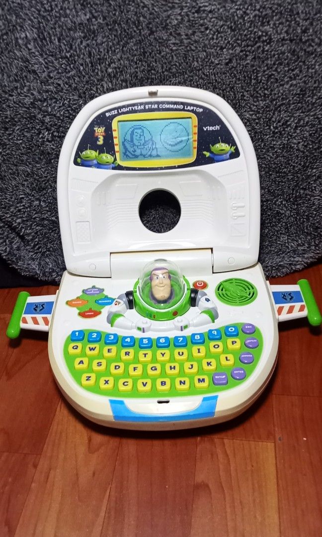 VTECH TOY STORY 3 BUZZ LIGHTYEAR STAR COMMAND LAPTOP Hobbies