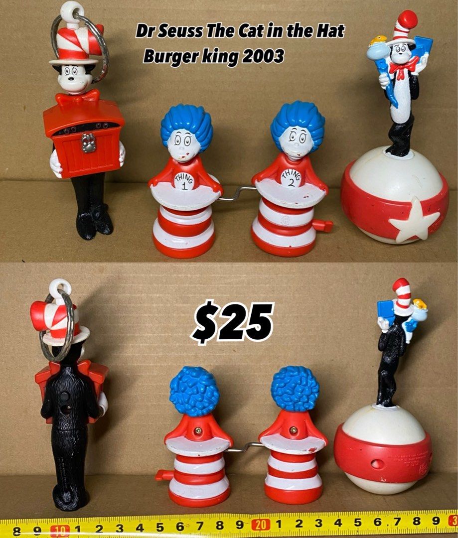 The cat in shop the hat burger king