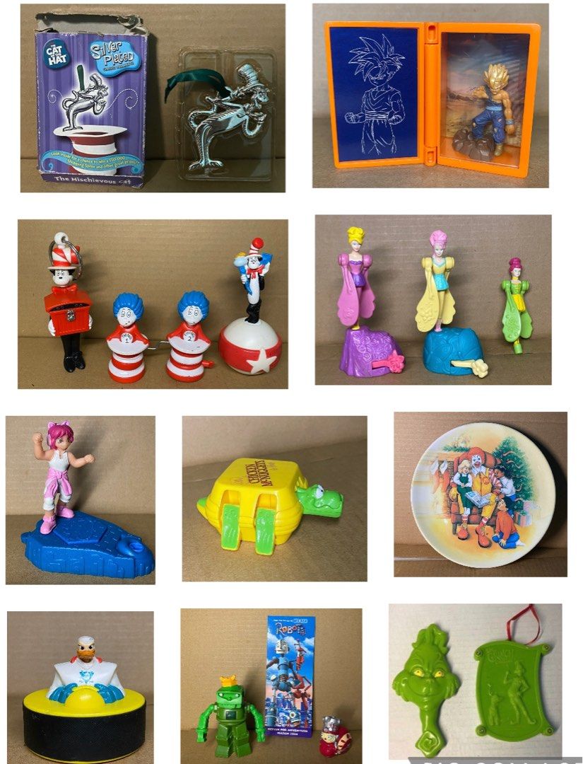 Wendy's best sale grinch toys