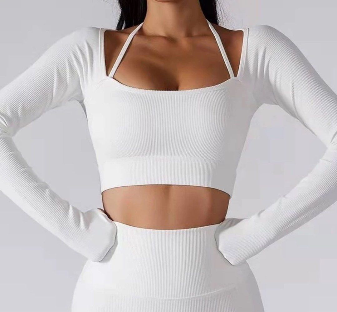 White new arrivals activewear top