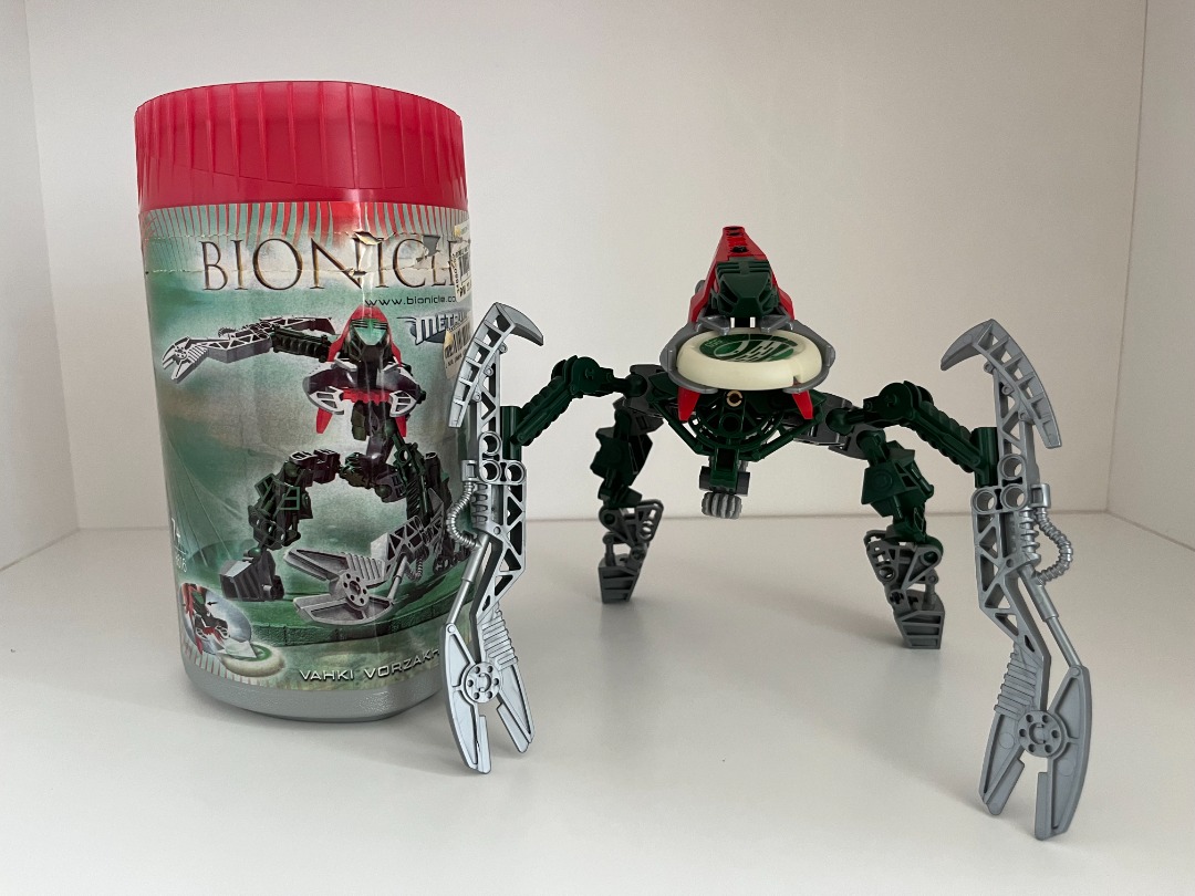 WTS Discontinued/Retired Original LEGO Bionicle Set 8616 Vahki Vorzakh