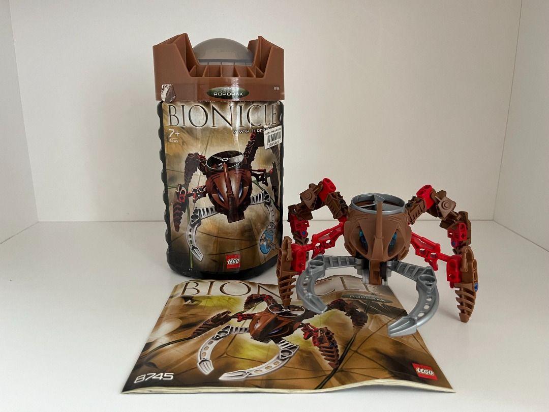 WTS Discontinued Retired Original LEGO Bionicle Set 8645 Visorak Roporak