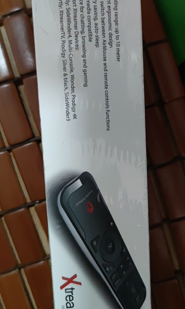 Xtreamer remote Air mouse, 家庭電器, 電視 & 其他娛樂, 串流媒體及集線器 Carousell