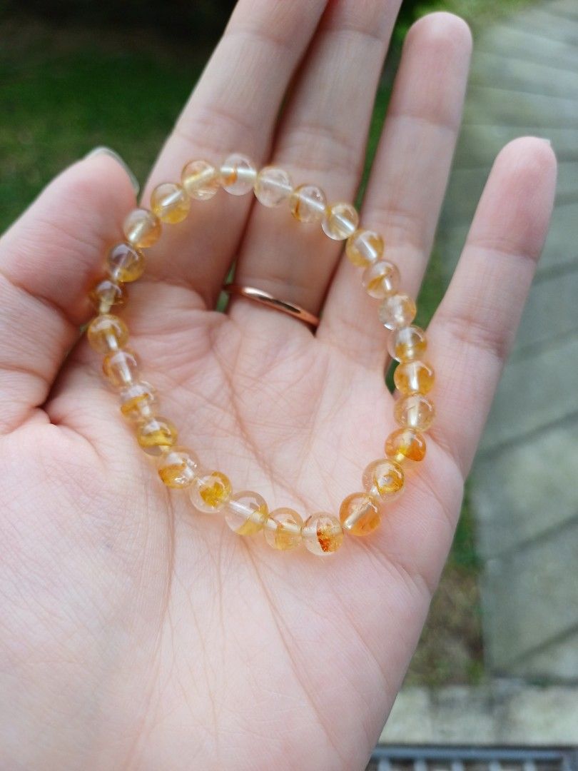Yellow hot sale topaz bracelet