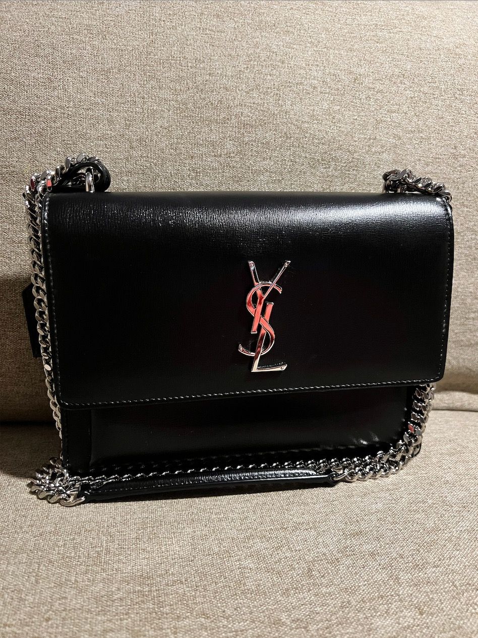 Ysl sunset new arrivals bag sale