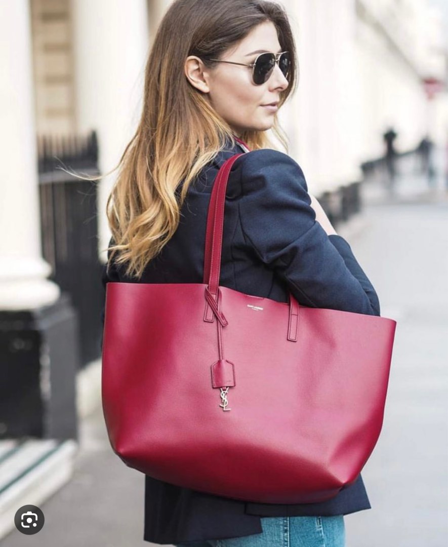 Ysl discount tote red