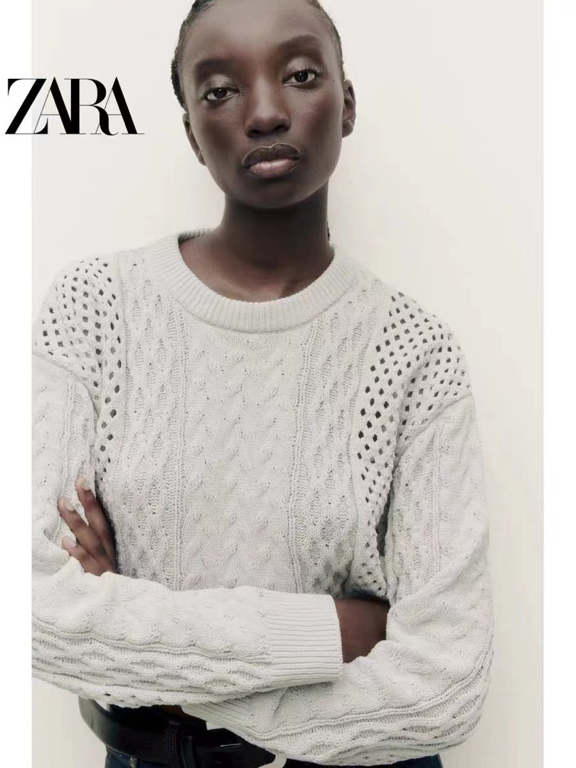 Zara on sale grey jumper