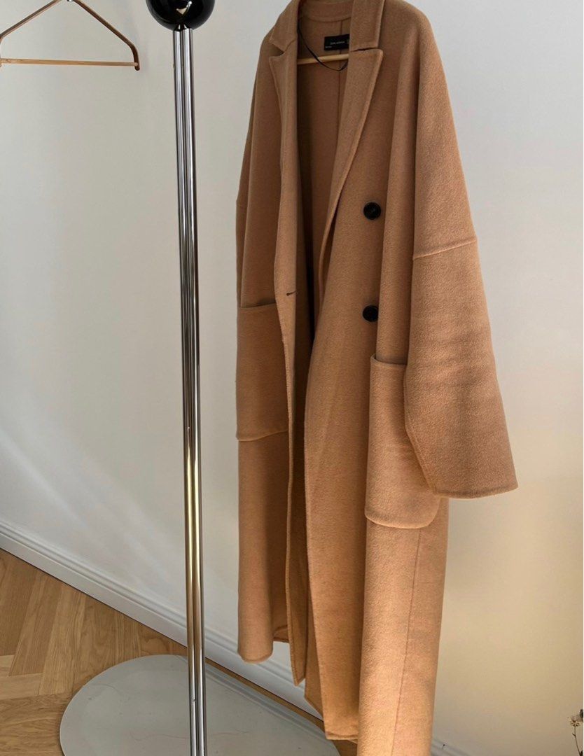 Zara coat discount with pockets