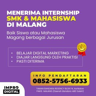 0852-5756-6933, Lowongan Magang Jurusan DKV di Malang