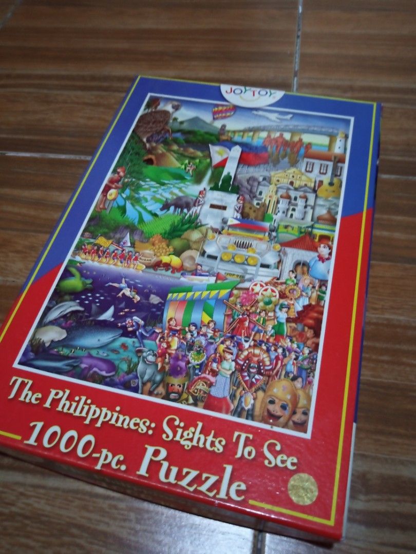 1000 pieces puzzle (Philippine sights to see) Hobbies Toys Toys