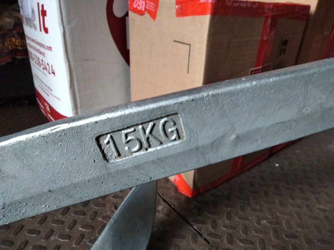 15-kg Galvanized Bruce Anchor or Claw Anchor (Category: Industrial Equipment) located in Manila. Submitted by cde.manila (Listing ID 1268343103, Image 2). Description: 15-kg Bruce Anchor / Claw Anchor hot-dip galvanized steel can ship via AP CARGO stocks on hand in Manila warehouse.