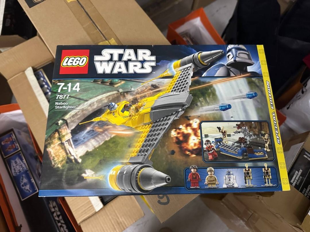 Lego naboo best sale starfighter 7877
