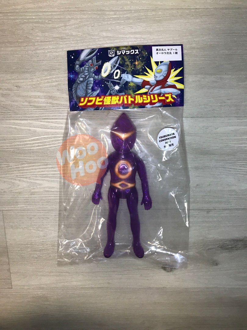 異次元人亞波人彩透超人ace shima-x sofubi sofvi vinyl 搪膠膠品大膠 