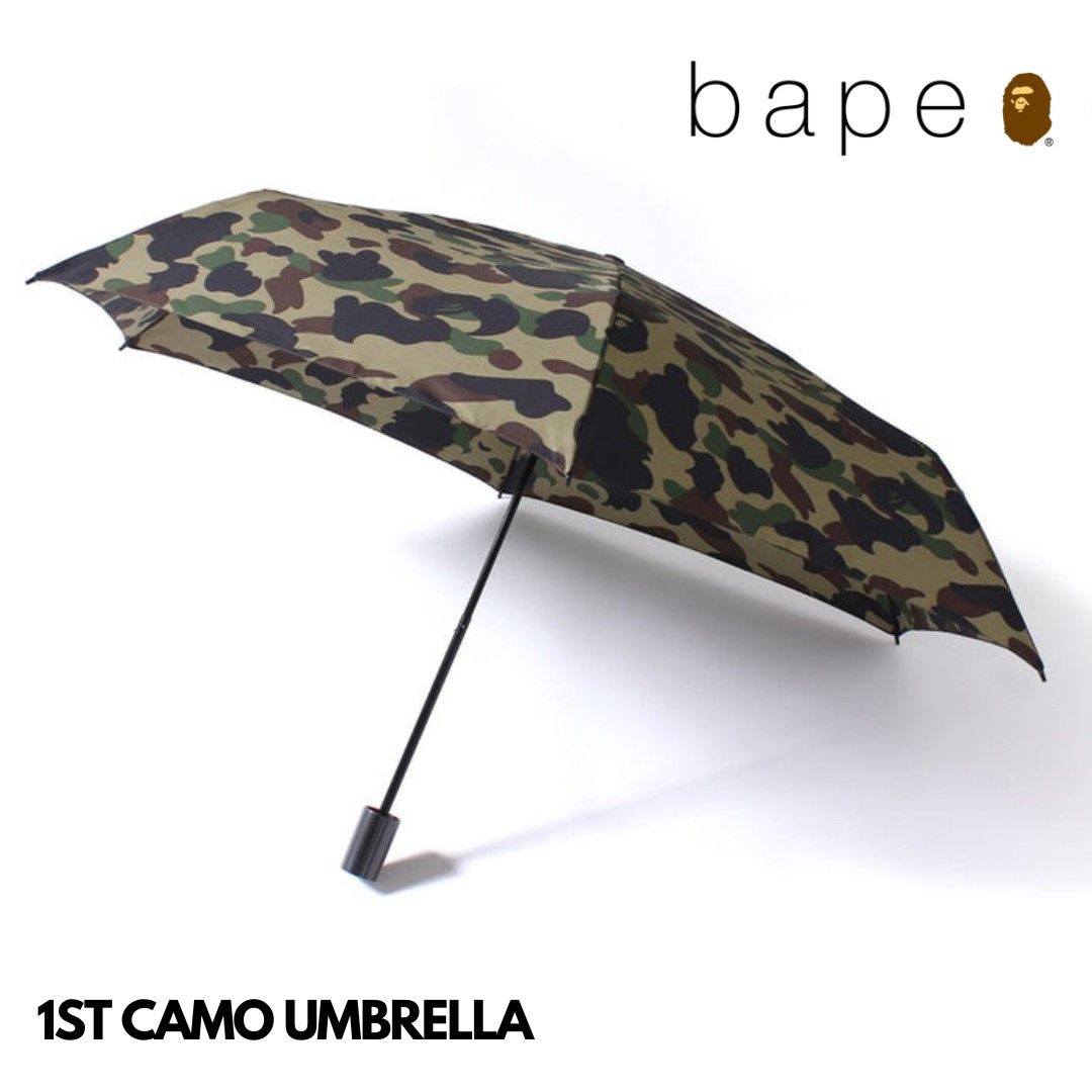 🇯🇵日本代購A BATHING APE 1ST CAMO UMBRELLA 猿人雨傘BAPE
