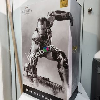 ⚠️ STOCK ! 2023 Exclusive Iron Studio 1/10 Scale Iron Man Mark 7 MarL XLII Landing Pose