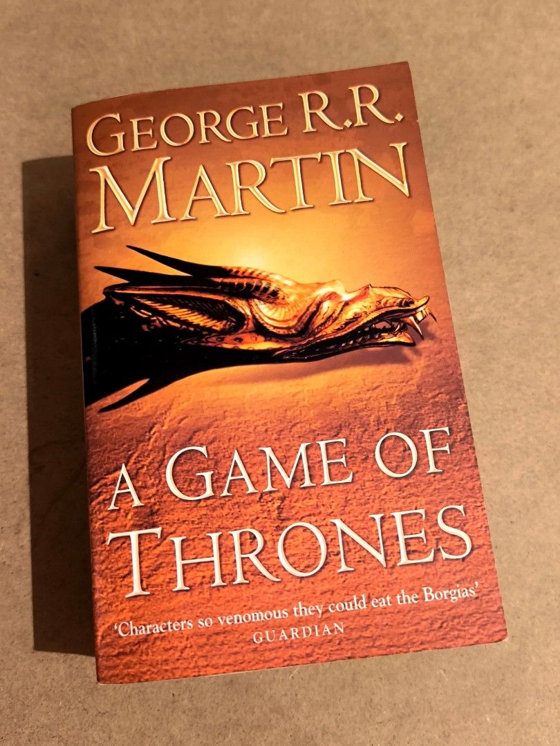 A Game Of Thrones Book By R R Martin, Hobbies & Toys, Books