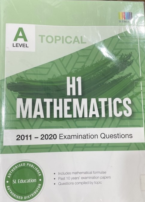 A level H1 math 2011-2020 topical, Hobbies & Toys, Books & Magazines ...