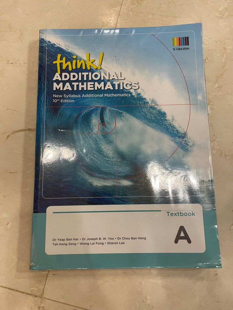 Additional Math Textbook additional maths textbook a, Hobbies & Toys, Books & Magazines ...