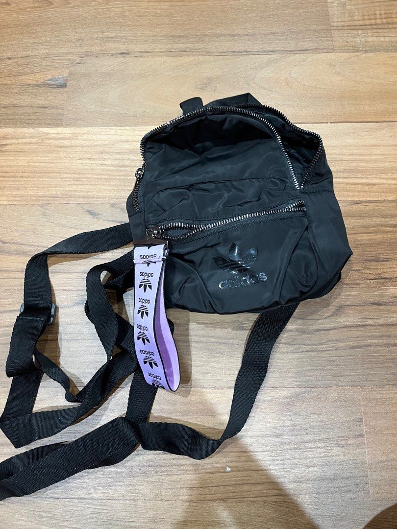 adidas mini black backpack