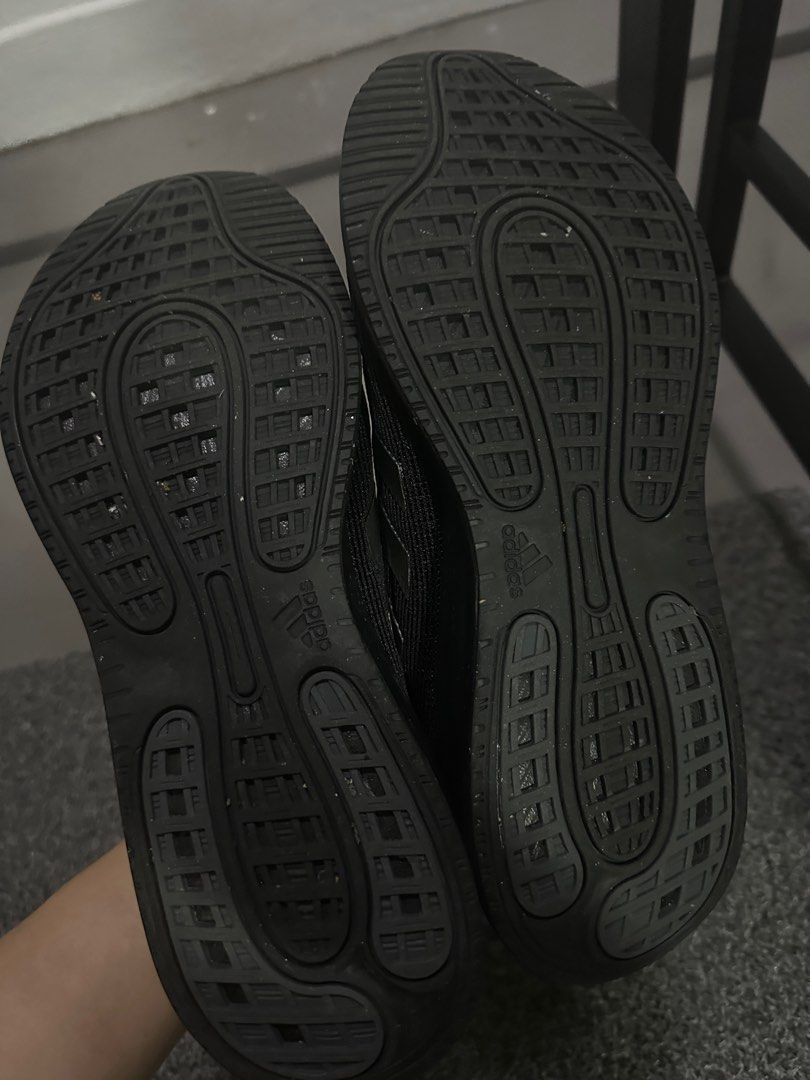 adidas RUNNING Galaxar Run Shoes Men Black FY8976, Men's Fashion