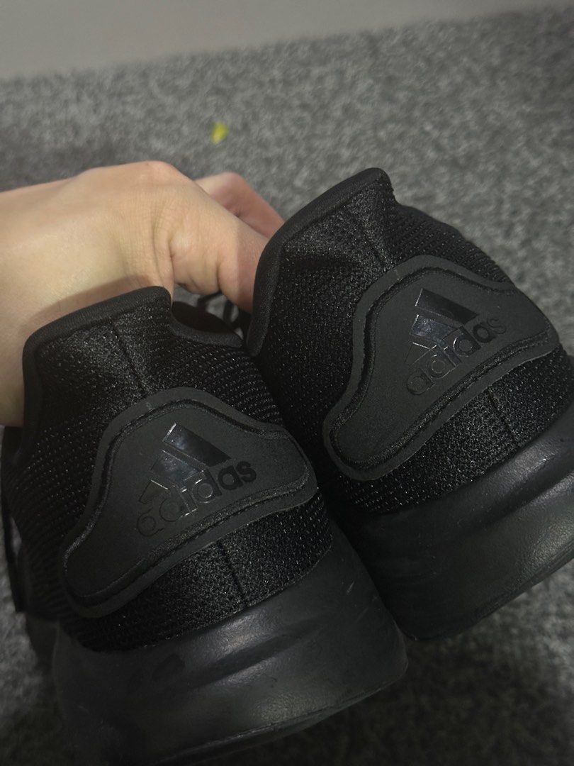 adidas RUNNING Galaxar Run Shoes Men Black FY8976, Men's Fashion