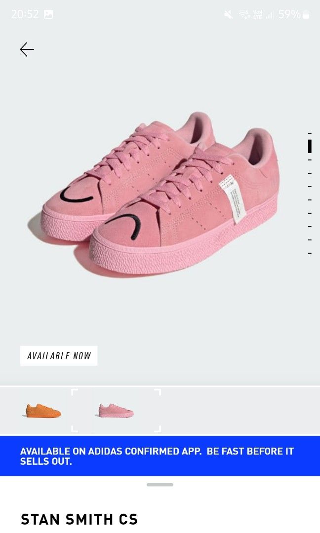 Limited Edition Adidas Stan Smith CS Women s Fashion Footwear Sneakers on Carousell
