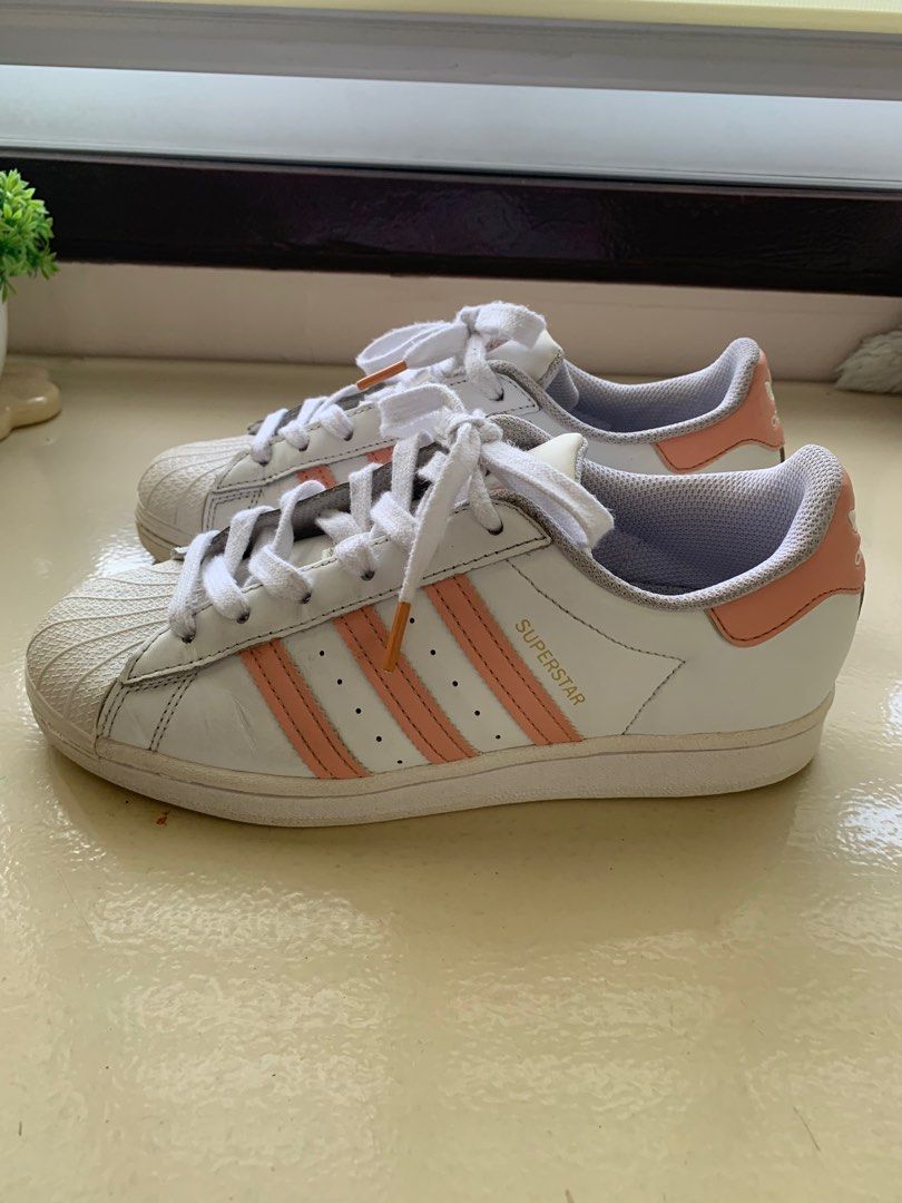 Adidas Superstar Pink Mens 6.5 Womens 9 Women s Fashion Footwear
