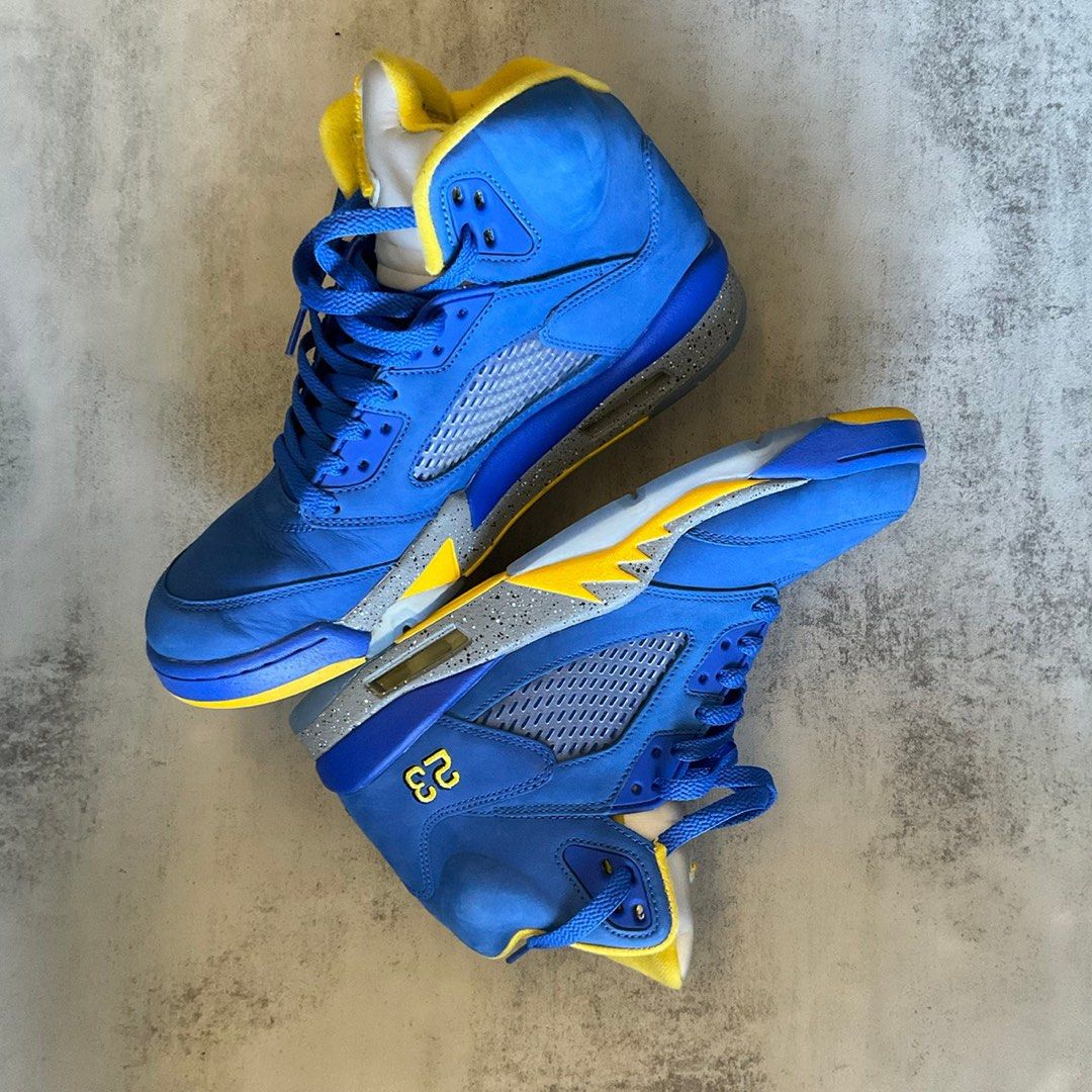 𝗡𝗜𝗞𝗘-AIR JORDAN 5 LANEY JSP 復古藍《CD2720 400》US9.5號