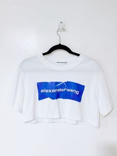 ⚜️Alexander Wang Crumpled logo top