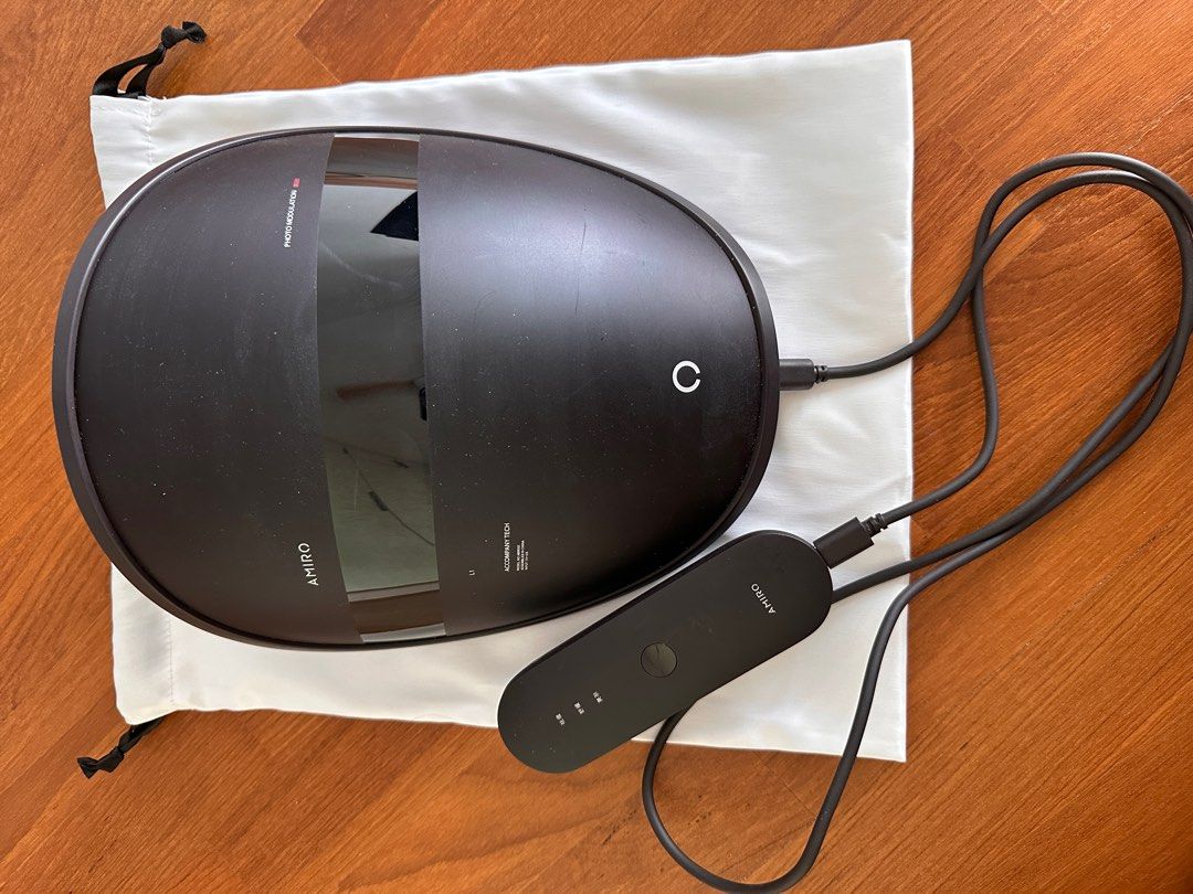 AMIRO L1 LED Light Therapy Facial Mask Black, Beauty & Personal Care