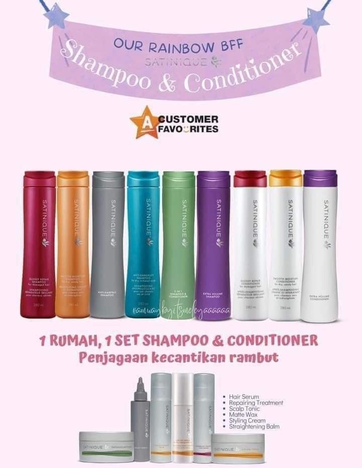 Amway satinique shampoo Beauty Personal Care Hair on Carousell