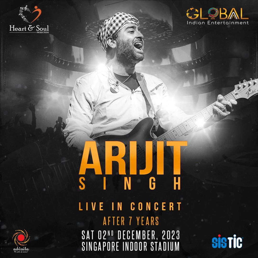 Arijit Singh concert tickets, Tickets & Vouchers, Event Tickets on