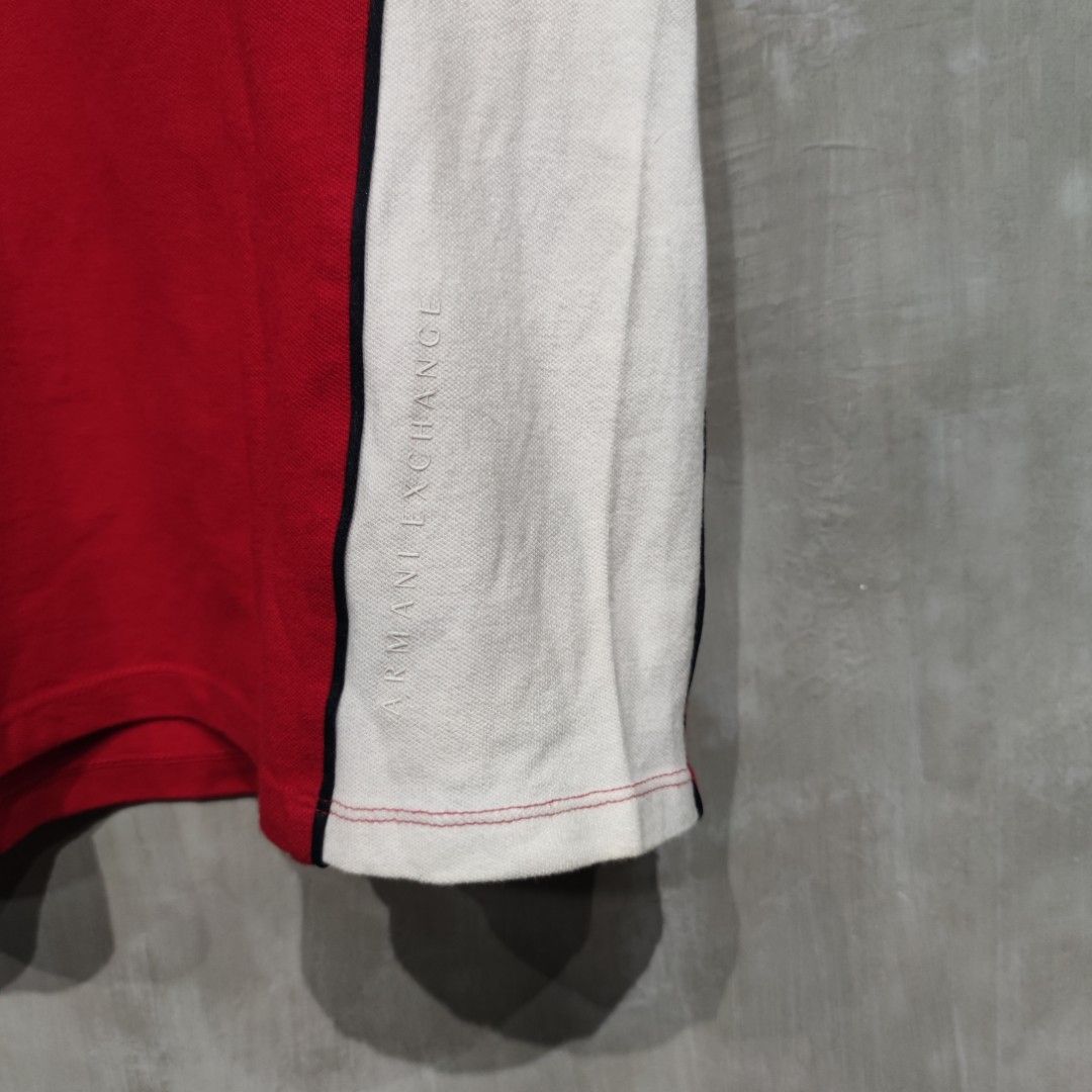 Armani Exchange Quarter Zip, Men's Fashion, Tops & Sets, Tshirts & Polo