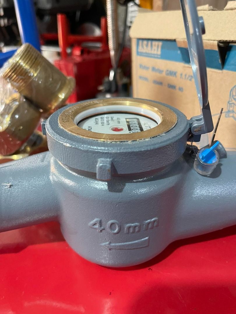 Asahi Threaded Water Meter, Commercial & Industrial, Industrial ...