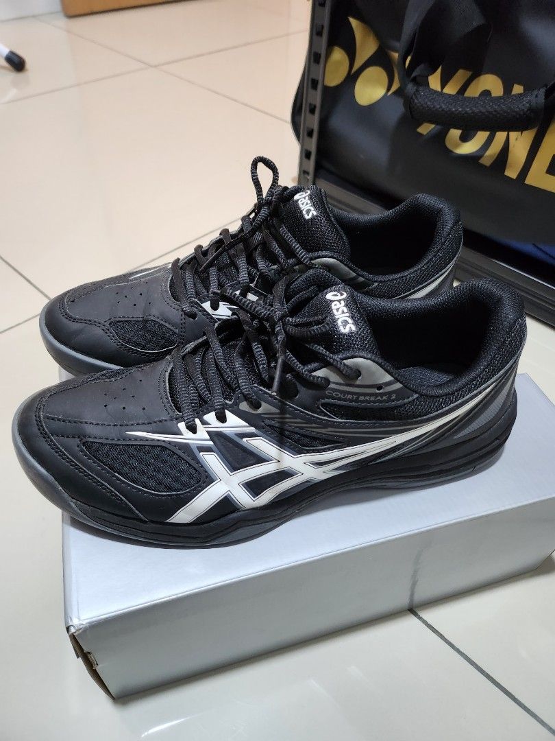 ASICS Court Break 2 badminton court shoe, Sports Equipment, Sports ...