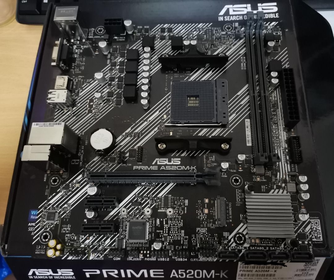 Asus AM4 Prime A520M-K Motherboard