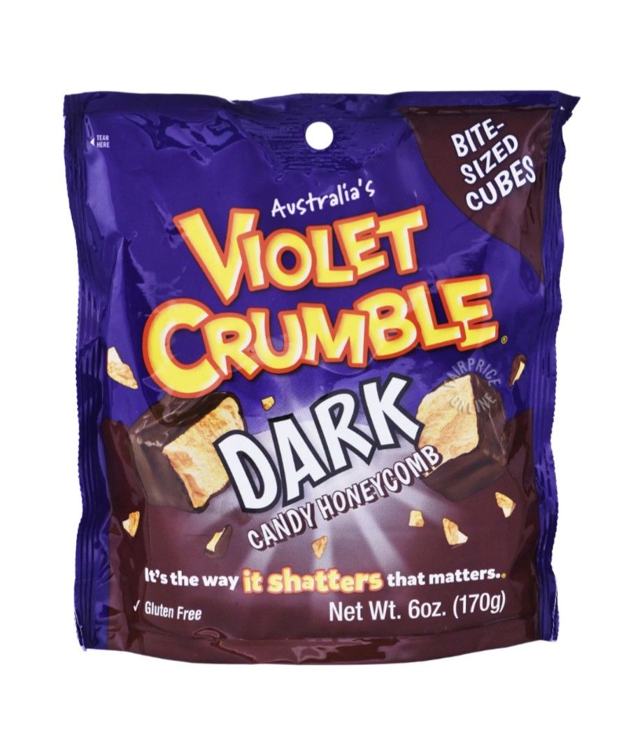 Australia's violet crumble chocolate coated chocolate candy