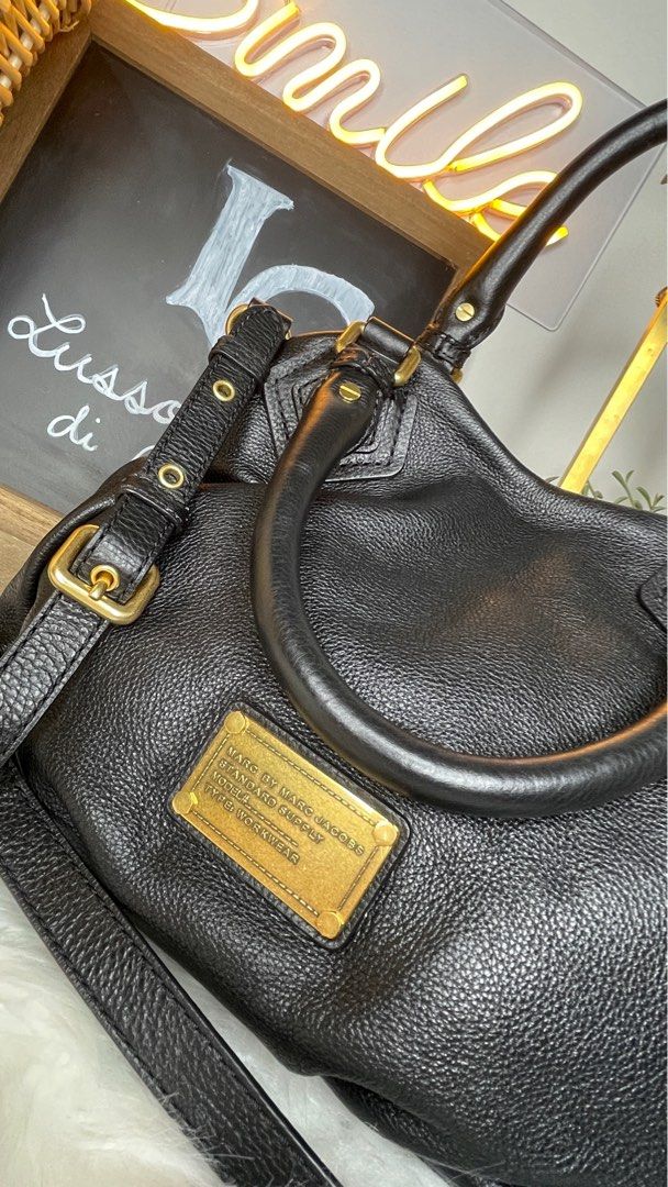 Marc jacobs supple leather tote bag outlet
