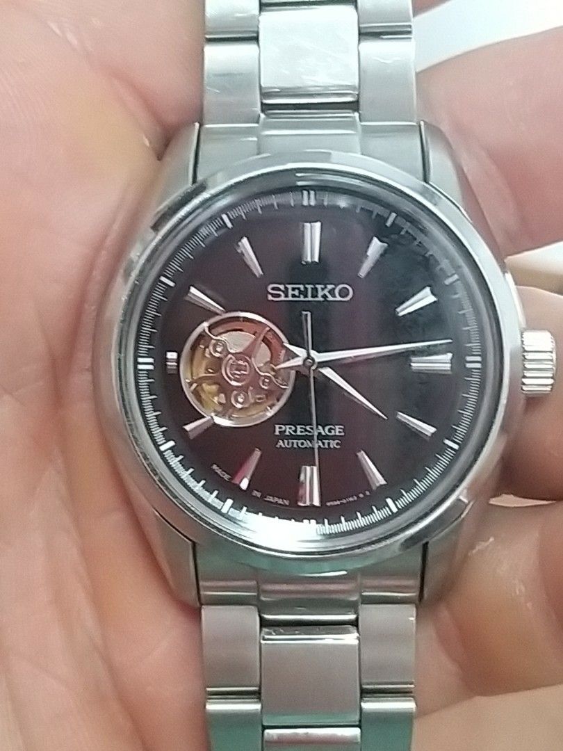seiko presage sapphire glass