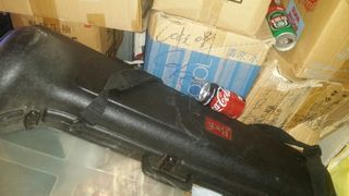 Bach 長號盒，長身吹喇叭盒…………保護盒……，(只是盒，長號另售)，屯門交收 Trombone case, NO trombone provided, trade in.Tuen.Mun