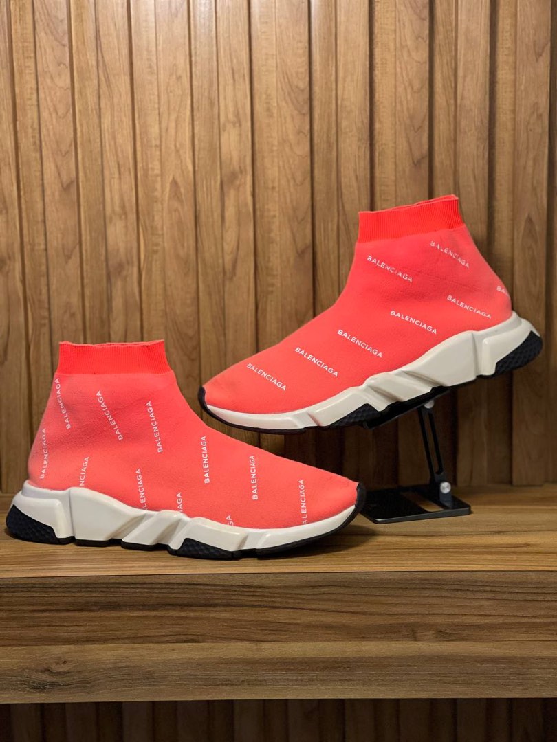 Balenciaga speed trainer orange clearance