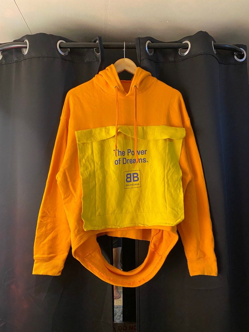 Balenciaga double hem hoodie clearance