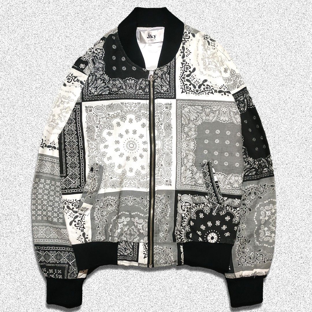 SWISH × CIVIATELIER PAISLEY PUFF JACKET（Sacai Paisley Puffer Jacket）