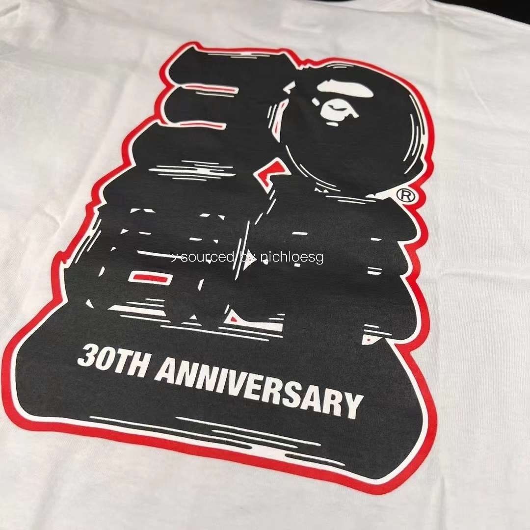 BAPE 30TH ANNIV. APE HEAD TEE, Men's Fashion, Tops & Sets, Tshirts