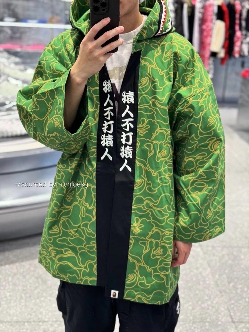 BAPE 30TH ANNIV. SHARK KIMONO JACKET
