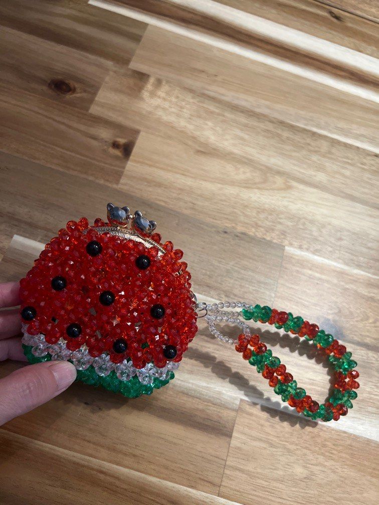 Handmade beaded hotsell purse