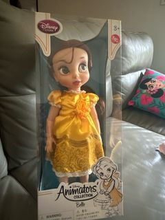 Disney Store Animator Collection: Belle w/ Yellow Dress 16” Doll (Unopened)