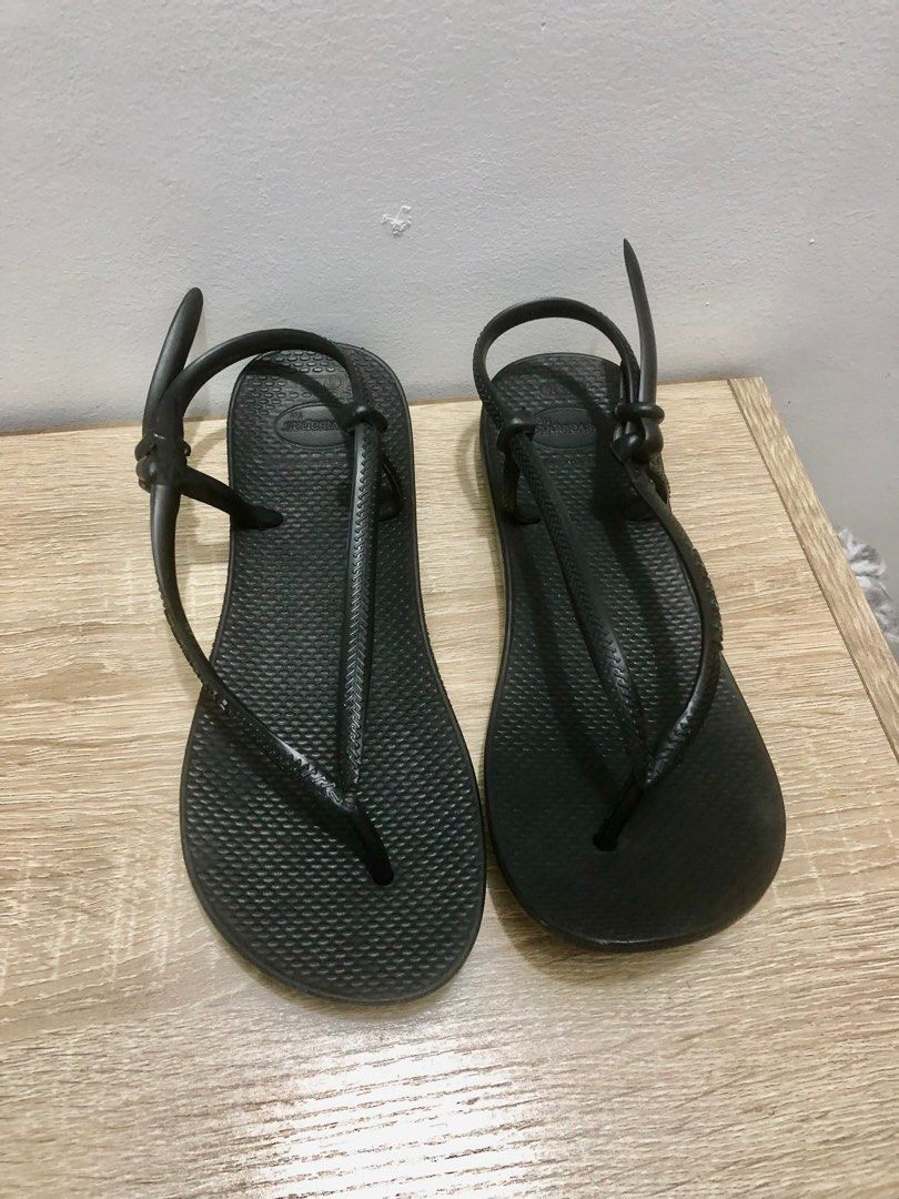Black havaianas size 2025 6