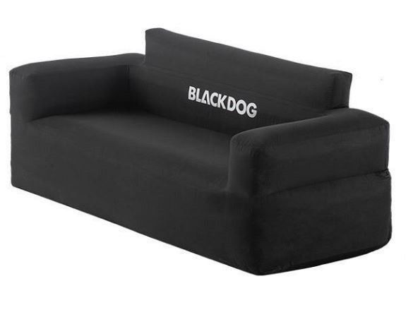 Black dog sales sofa
